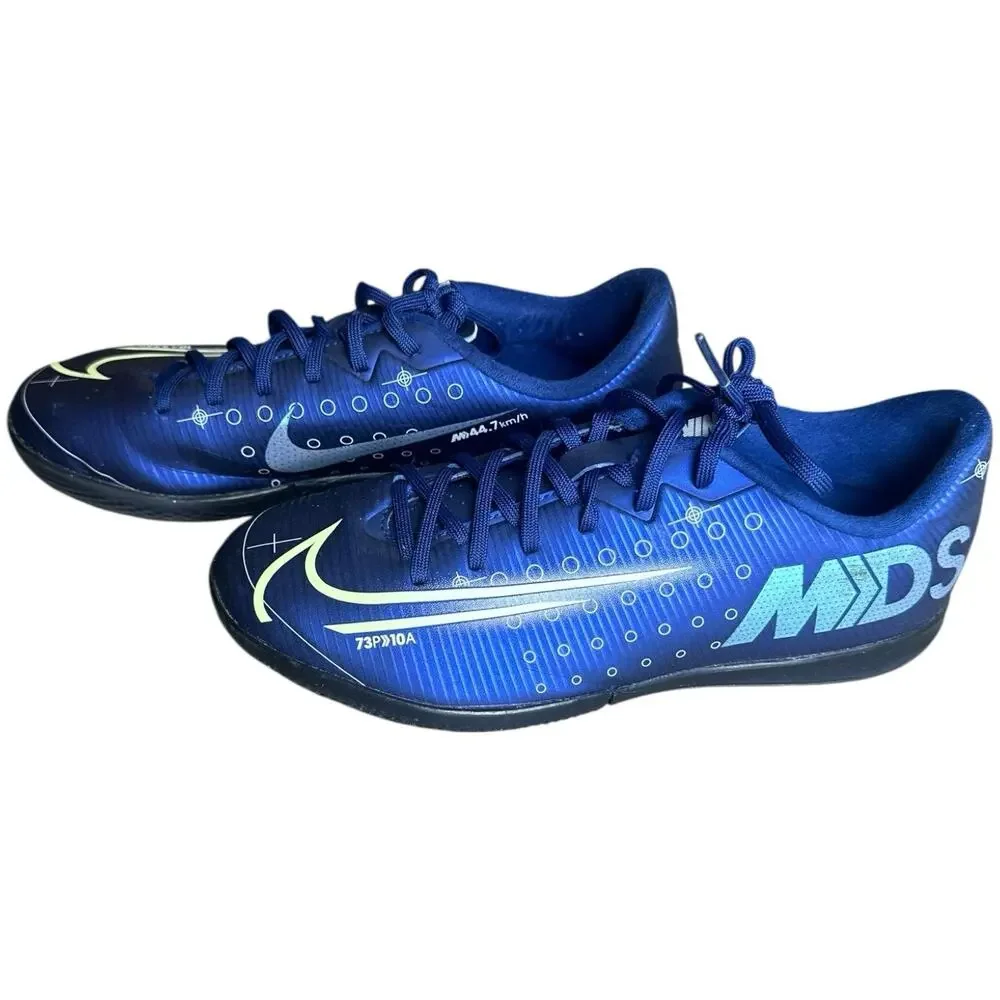 Nike Jr. Mercurial VaporX 13 Academy MDS IC CJ1175-401 Size 4.5Y Soccer Shoes